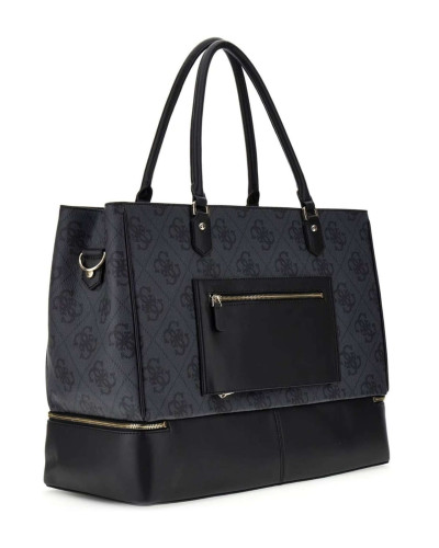 Borsa da viaggio Guess Berta travel coal logo B27GU35 OB8688415