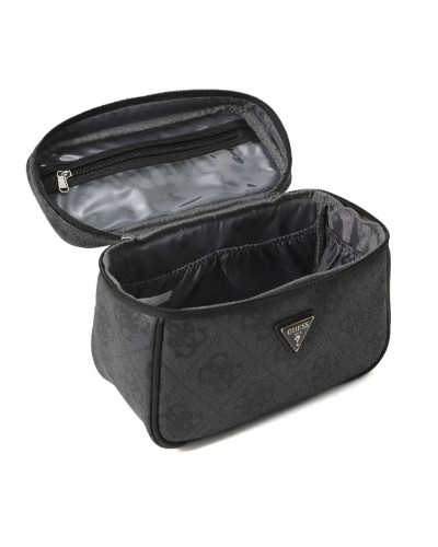 Borsa donna Guess beauty case Berta travel coal Logo B27GU40 OB8688039