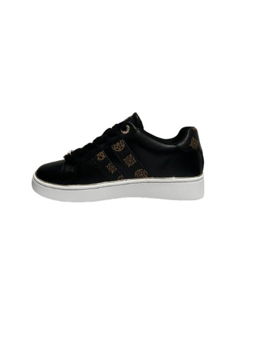 Scarpe donna sneaker Guess Barlie black/brown D27GU07 FLTBRLELE12