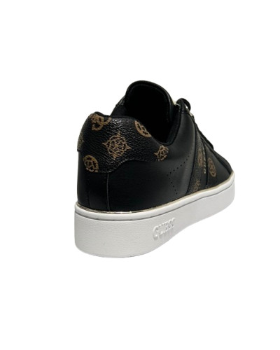 Scarpe donna sneaker Guess Barlie black/brown D27GU07 FLTBRLELE12