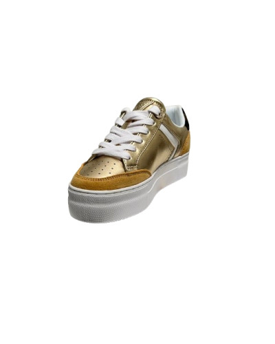 Scarpe donna sneaker Guess Gilax2 platino D27GU09 FLTGX2PEL12