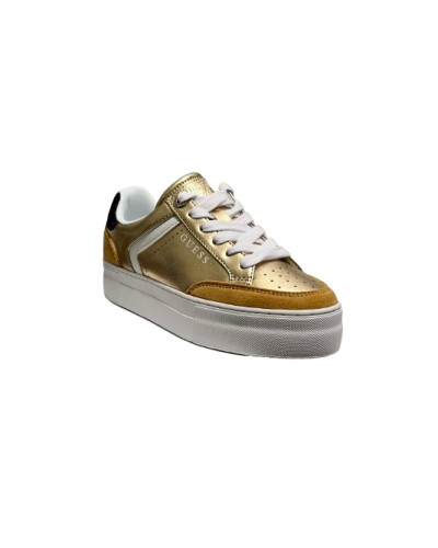Scarpe donna sneaker Guess Gilax2 platino D27GU09 FLTGX2PEL12