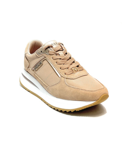 Scarpe donna sneaker Guess Energy5 nude D27GU11 FLTEG5LEA12