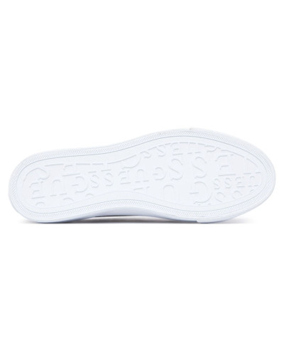 Scarpe donna sneaker Guess Jelexa10 in ecopelle milk logo D27GU12 FLTJ10FAL12
