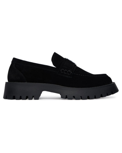 Scarpe uomo Guess mocassino Gorizia nero U27GU09 FMTZIASUE14