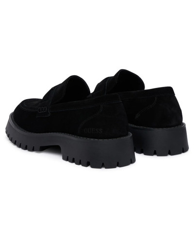 Scarpe uomo Guess mocassino Gorizia nero U27GU09 FMTZIASUE14