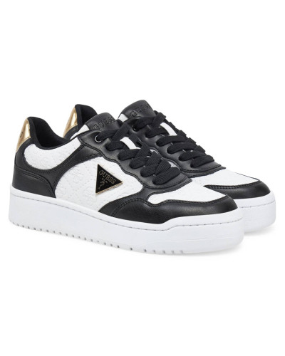 Sneaker donna Guess Miram6 black/brown D27GU21 FLJMI6FAL12