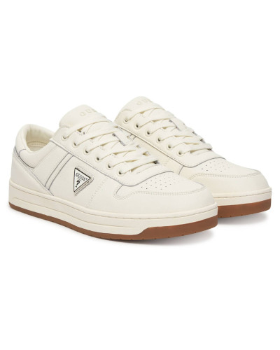 Scarpe uomo Guess sneaker Uddent white U27GU10 FMJUDDLEL12
