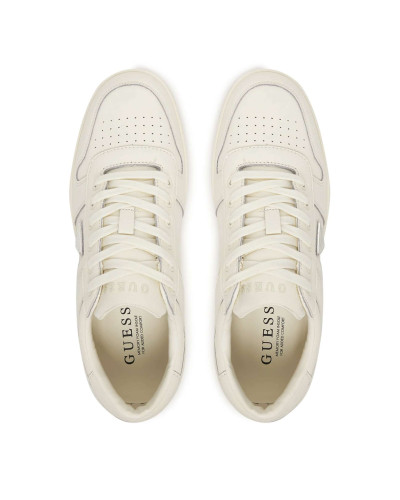 Scarpe uomo Guess sneaker Uddent white U27GU10 FMJUDDLEL12