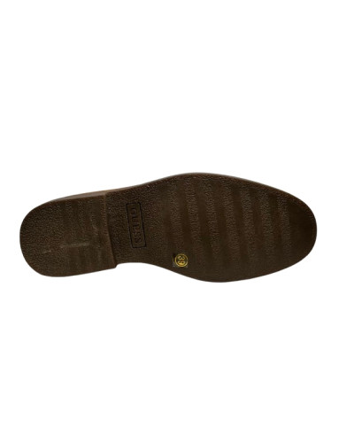 Scarpe uomo mocassino Guess Driftkin in pelle scamosciata brown U27GU12 FMTDRISUE14