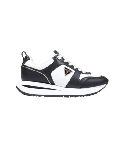 Scarpe donna sneaker Guess Evory white/ black D27GU22 FLTEVRELE12