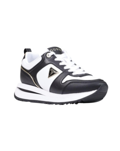 Scarpe donna sneaker Guess Evory white/ black D27GU22 FLTEVRELE12