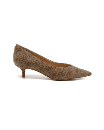 Décolleté Guess a punta tc 40  Casen beige brown D27GU25 FLTC2SFAL08