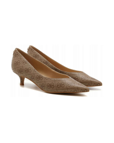 Décolleté Guess a punta tc 40  Casen beige brown D27GU25 FLTC2SFAL08