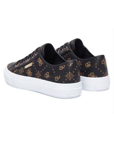 Scarpe donna sneaker Guess Jelexa10 in ecopelle brown logo D27GU27 FLTJ10FAL12