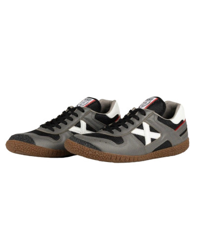 Sneaker Uomo Munich Goal grigio/ nero U27MU04 1656