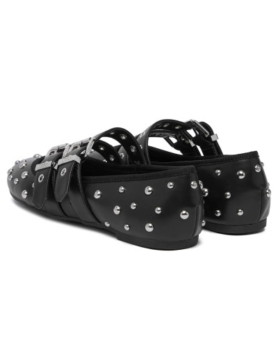 Ballerina donna Buffalo Daphne stud black D27BF04 BN1620059