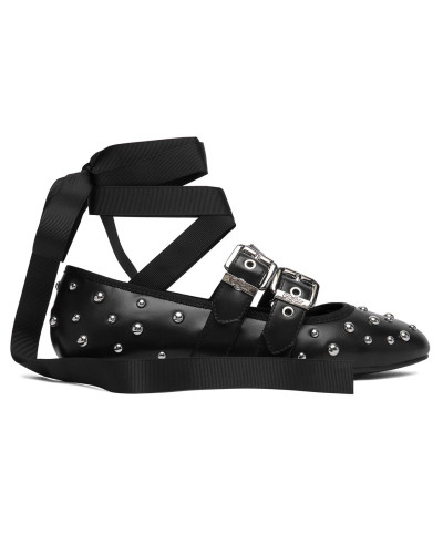 Ballerina donna Buffalo Daphne stud black D27BF04 BN1620059