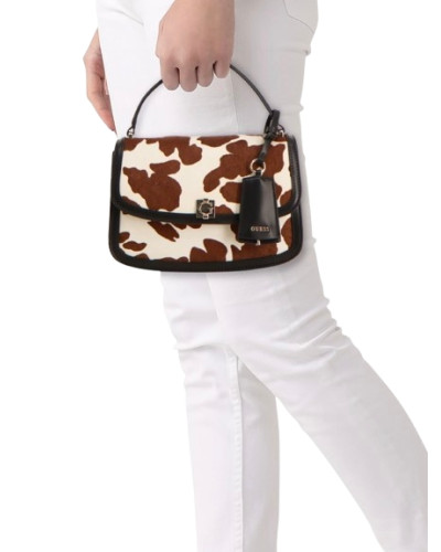 Borsa donna Guess mano/spalla Audrey cow B27GU46 RG973421