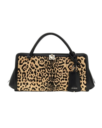 Borsa donna Guess mano/spalla Audrey girlfriend satchel leopard B27GU47 LG973406