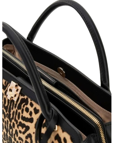 Borsa donna Guess mano/spalla Audrey girlfriend satchel leopard B27GU47 LG973406