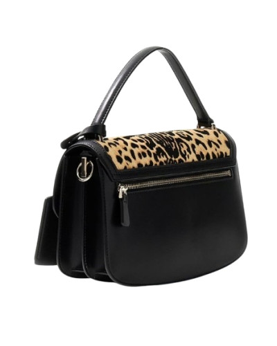 Borsa donna Guess mano/spalla Audrey leopard B27GU55 LG973421
