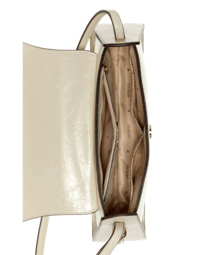 Borsa donna Guess Xena Flap Shoulder bag light taupe B27GU59 TC973119