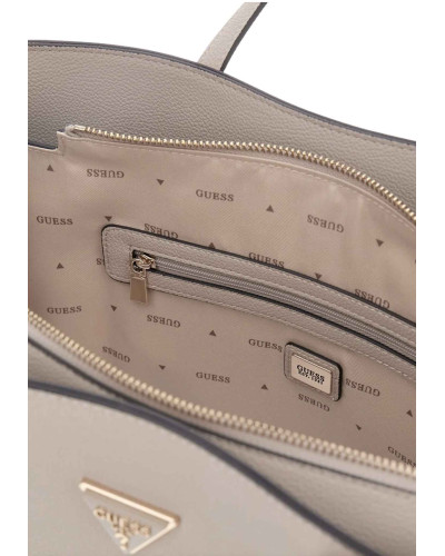 Borsa donna Guess Meridian II Girlfriend Tote bag light taupe B27GU74 BG697423