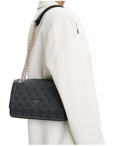 Borsa donna Guess Noelle II coal multilogo B27GU83 BG967221