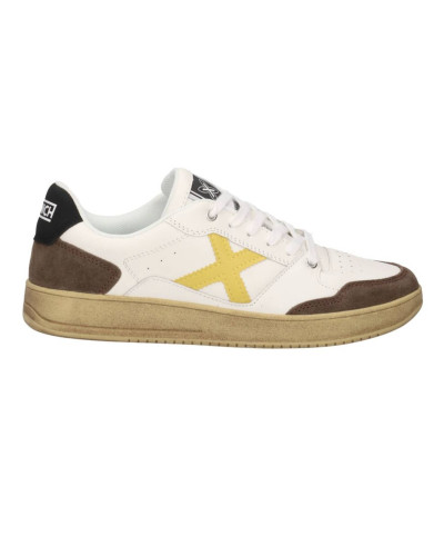 Sneaker Munich uomo Legit 118 bianco/ marrone U27MU05 8908118