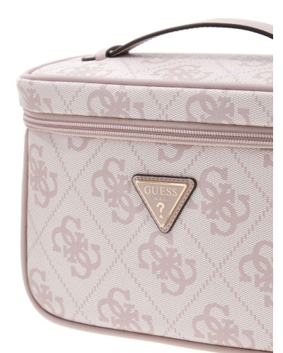 Borsa donna Guess beauty case Berta travel orchidea Logo B27GU99 OB8688039