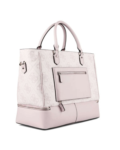 Borsa da viaggio Guess Berta travel orchidea logo B27GU100 OB8688415