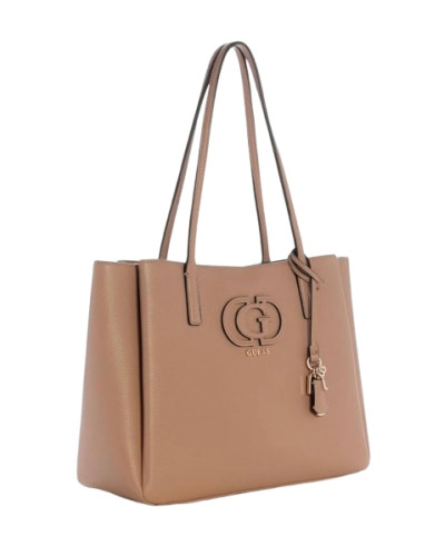 Borsa donna Guess a spalla Isola beige B27GU101 BG990523