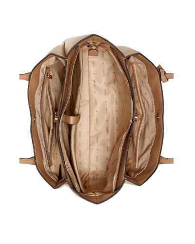 Borsa donna Guess a spalla Isola beige B27GU101 BG990523