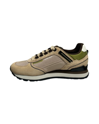 Sneaker uomo Colmar Travis sport colors 020 beige/brown/moss green U27CO01