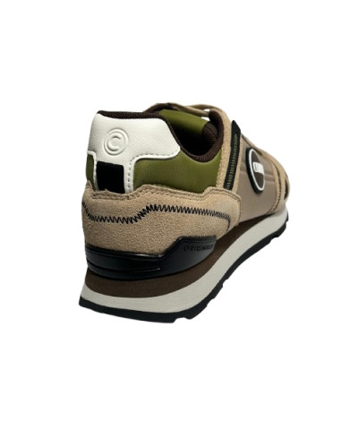 Sneaker uomo Colmar Travis sport colors 020 beige/brown/moss green U27CO01