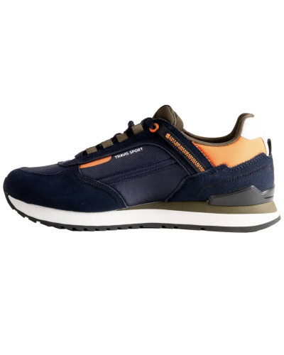 Sneaker uomo Colmar Travis sport colors 015 navy/military green/orange U27CO02