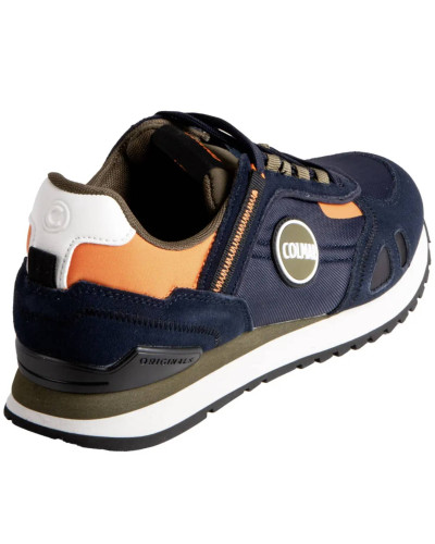 Sneaker uomo Colmar Travis sport colors 015 navy/military green/orange U27CO02