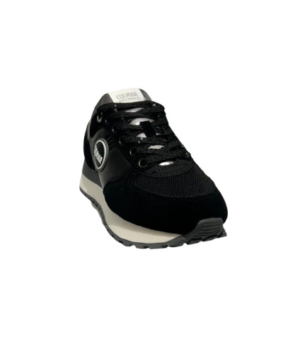 Scarpe donna Colmar sneaker Travis Authentic 110 black/ silver D27CO05