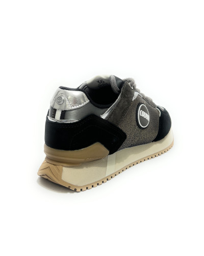 Scarpe donna Colmar sneaker Travis Plus class 115 black/ silver D27CO07