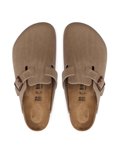Scarpe sabot unisex Birkenstock Boston BS tabacco brown US26BI12 0960813