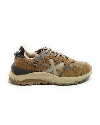 Scarpe Munich sneaker Shibuya 46 pelle scamosciata/ tessuto beige U27MU06 9880046