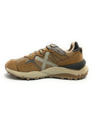 Scarpe Munich sneaker Shibuya 46 pelle scamosciata/ tessuto beige U27MU06 9880046