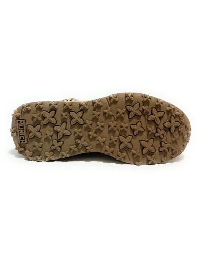 Scarpe Munich sneaker Shibuya 46 pelle scamosciata/ tessuto beige U27MU06 9880046