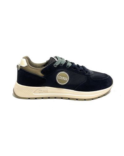 Scarpe uomo Colmar sneaker Travis authentic 061 khaki/ navy/ dk gray U27CO12