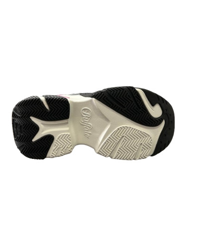 Scarpe donna Buffalo Fion one sneaker black/pink D27BF06 BNPD00016368