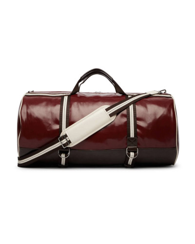 Borsone da viaggio uomo Guess Weekender stampata Oslo bordeaux UB27GU02 TMOSVIP6335