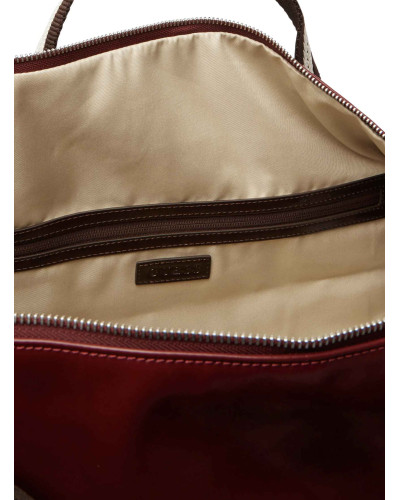 Borsone da viaggio uomo Guess Weekender stampata Oslo bordeaux UB27GU02 TMOSVIP6335