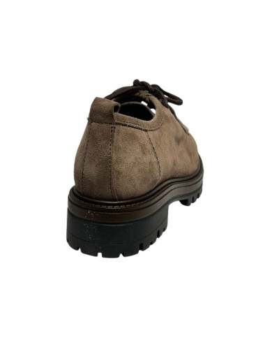 Scarpa stringata donna Francesco Brunelli taupe AO 6116 D27FB01
