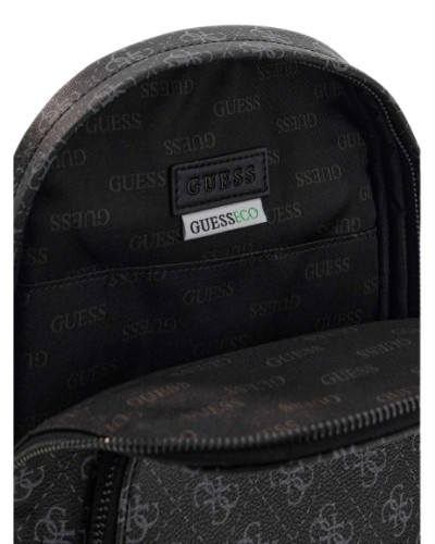Borsa Guess uomo zaino monospalla Milano beige/black UB27GU06 HMMILOP6202